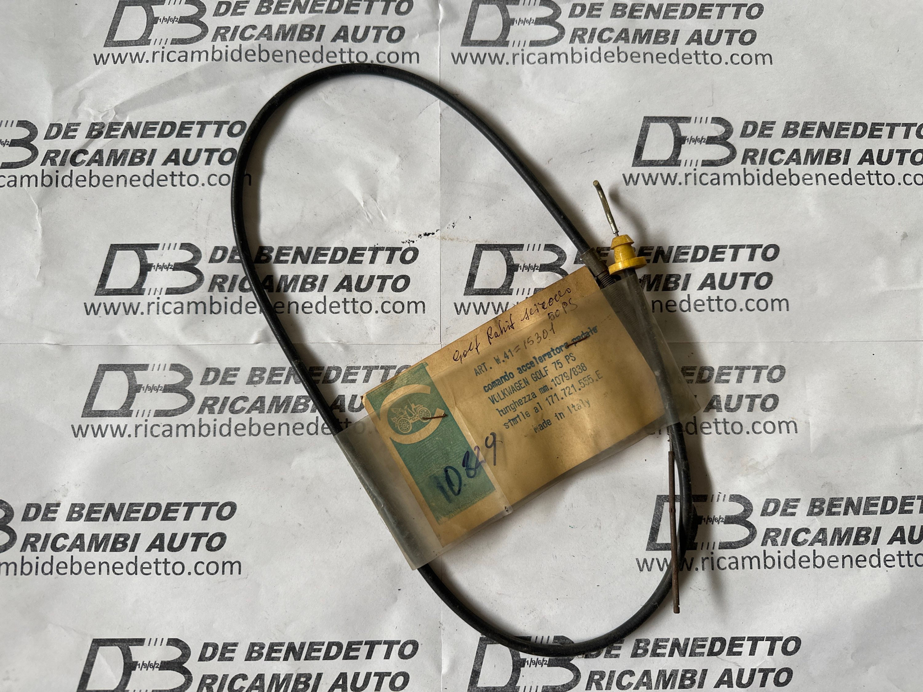 CAVO COMANDO ACCELERATORE VE GOLF LUNGHEZZA 1079/838