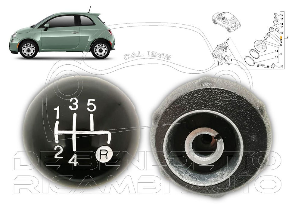55344091 POMELLO CAMBIO FIAT 500 (312)