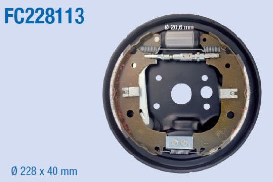 FC228113 PIATTO COMPLETO POSTERIORE FIAT DOBLÓ DAL 2005