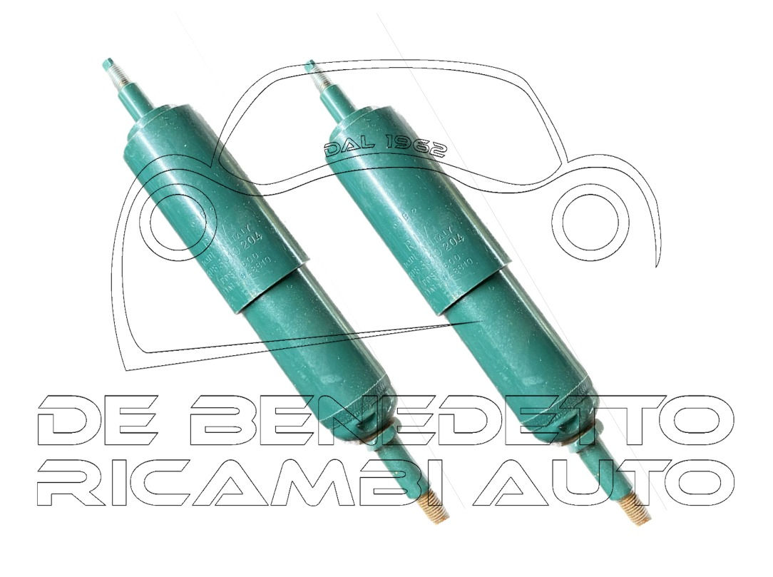 4048310 COPPIA AMMORTIZZATORI POSTERIORI FIAT 600 D