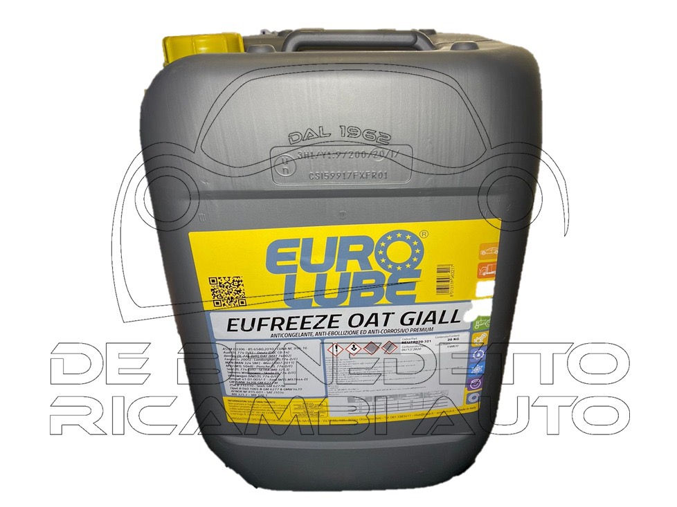 LIQUIDO RADIATORE GIALLO 20LT
