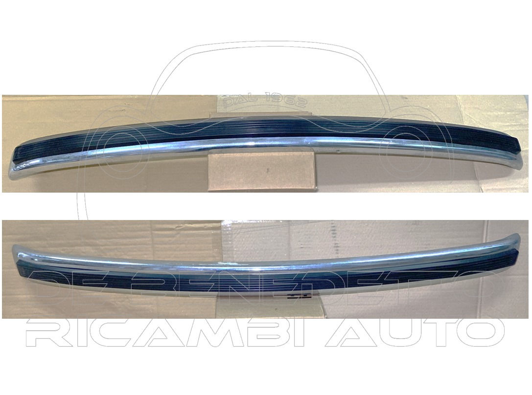 7206671 PARAURTI ANTERIORE CROMATO CON GOMMA FIAT 500 F/L/R