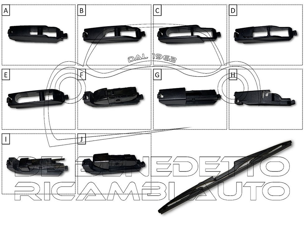 Miniatura: XTL3105 SPAZZOLA TERGILUNOTTO 310 MM