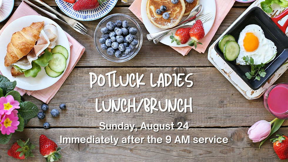 POTLUCK LADIES LUNCH/BRUNCH