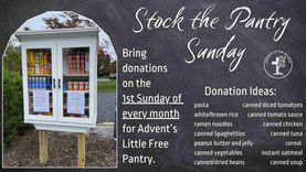 Stock the Pantry Sunday