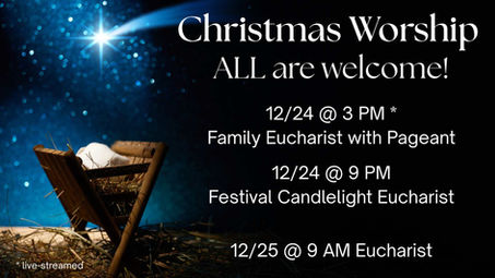 Christmas 2025 Worship Times