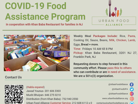 COVID-19 Food Assistance: Urban Food Alliance's Rapid Response Efforts