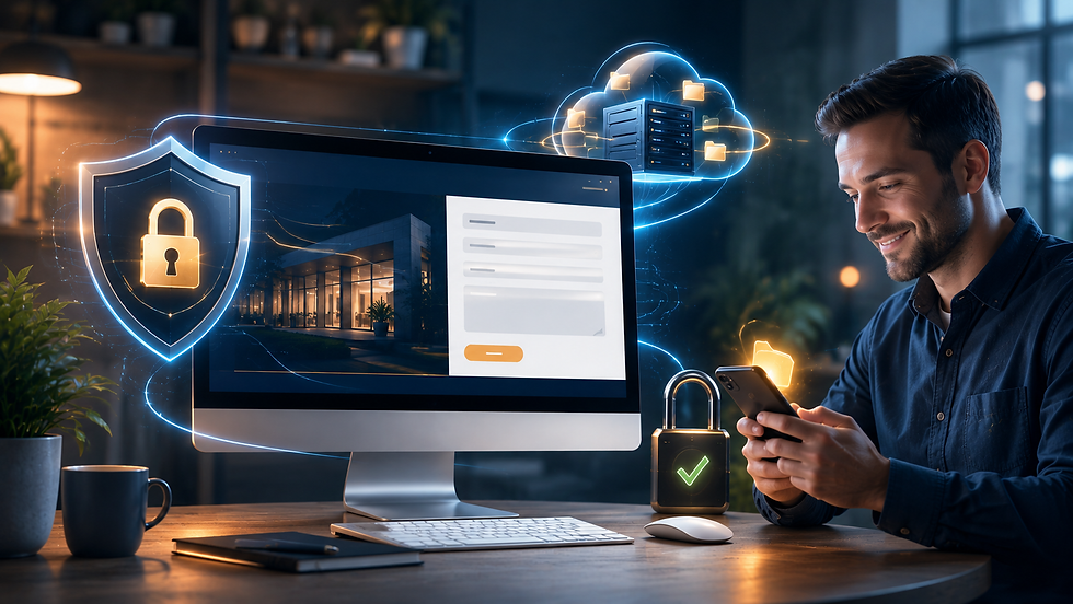 Formulaire de contact sécurisé et certificat SSL pour renforcer la confiance des visiteurs.