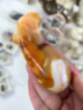Carnelian Wand - Cleanse & Empower