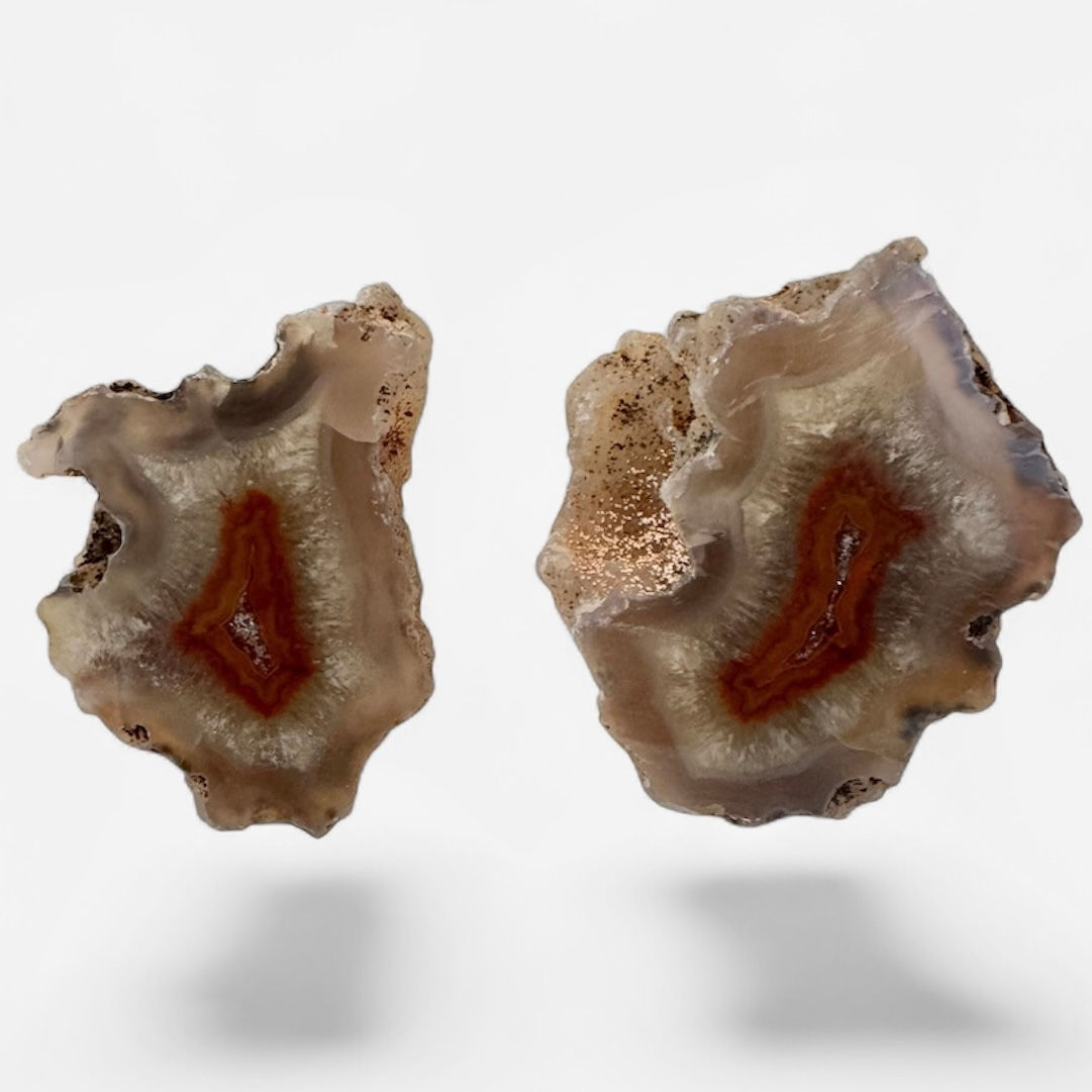 Condor Agate Pair - Mendoza Province, Argentina