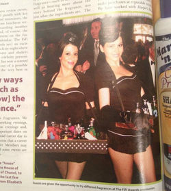 Bella's candy girls in magazine
