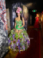 Flower Champagne Dress