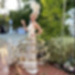 Elegant champagne skirt