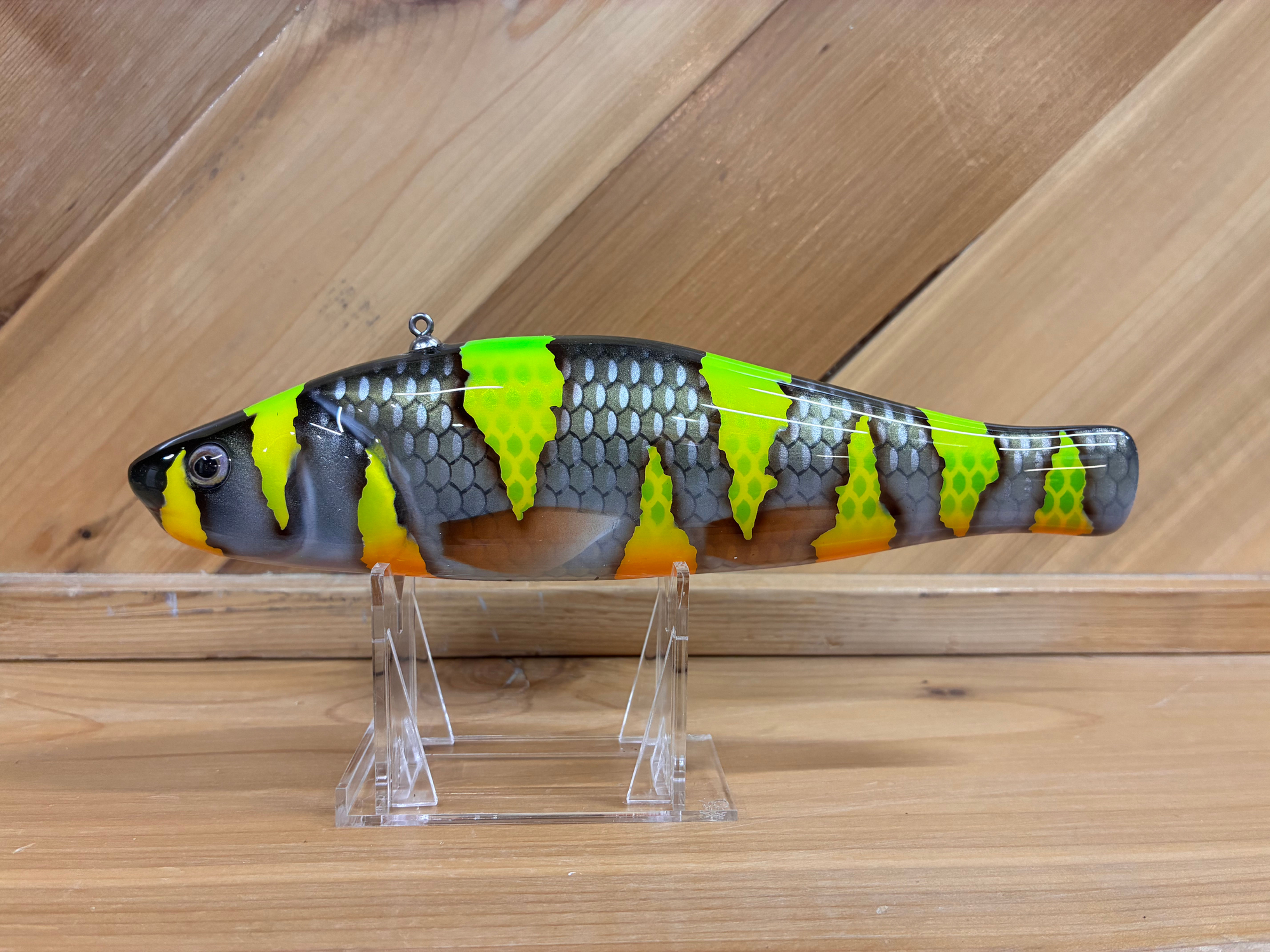 Riptile Firetiger-Silver Redhorse Wobbler
