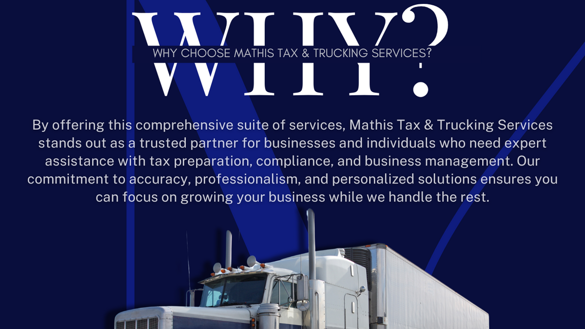 Mathis Tax & Trucking Services