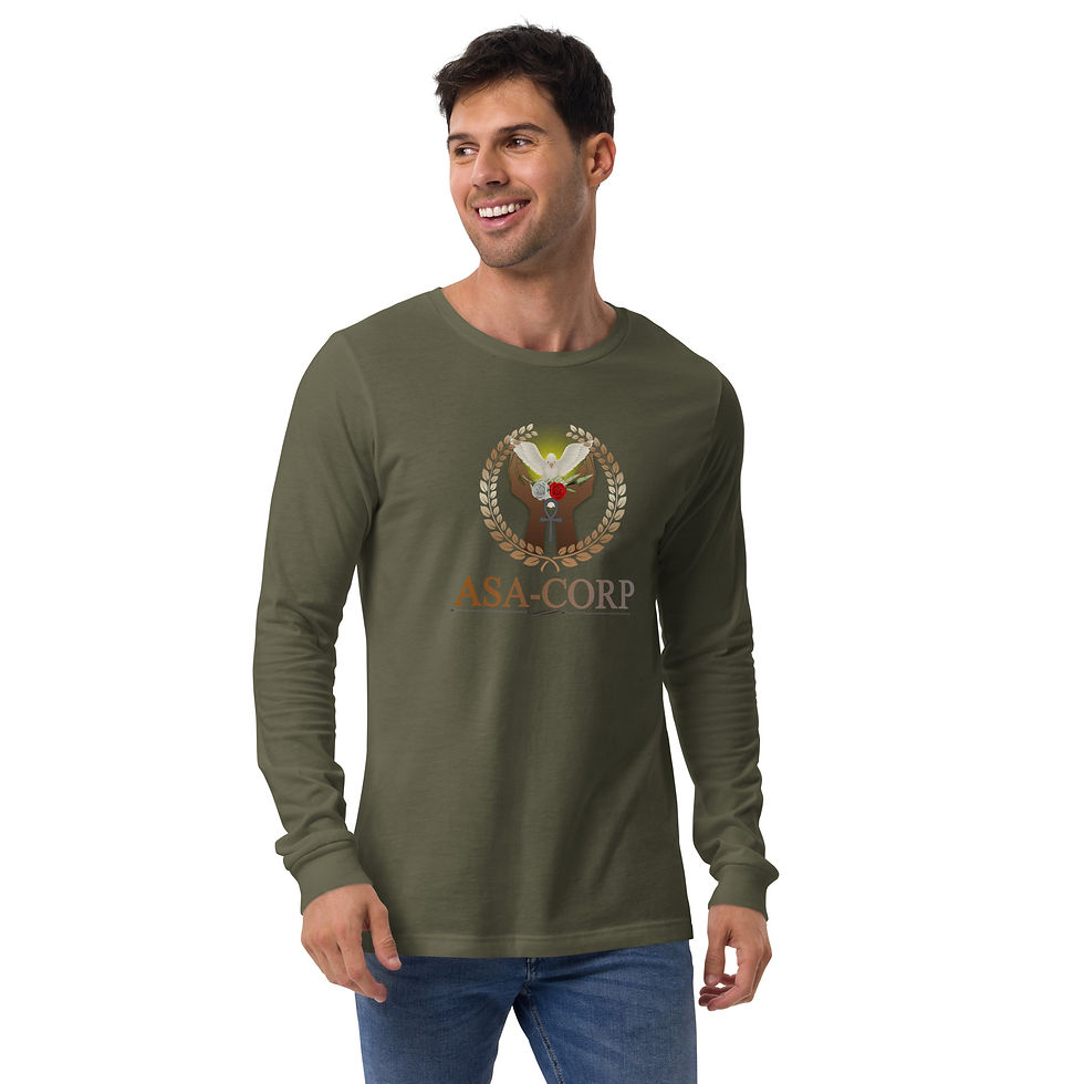 Thumbnail: ASA-CORP Unisex Long Sleeve Tee