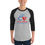 Thumbnail: Cover Veterans 3/4 sleeve raglan shirt