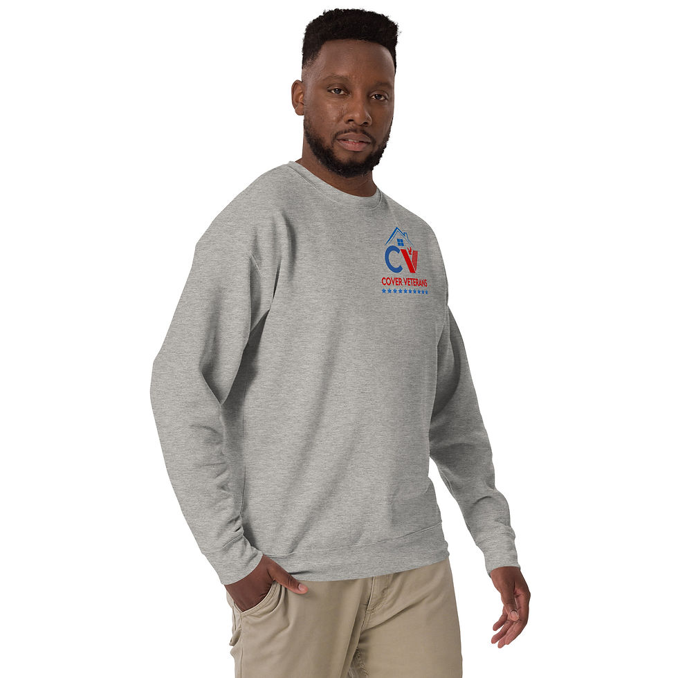 Thumbnail: Cover Veterans Unisex Premium Sweatshirt