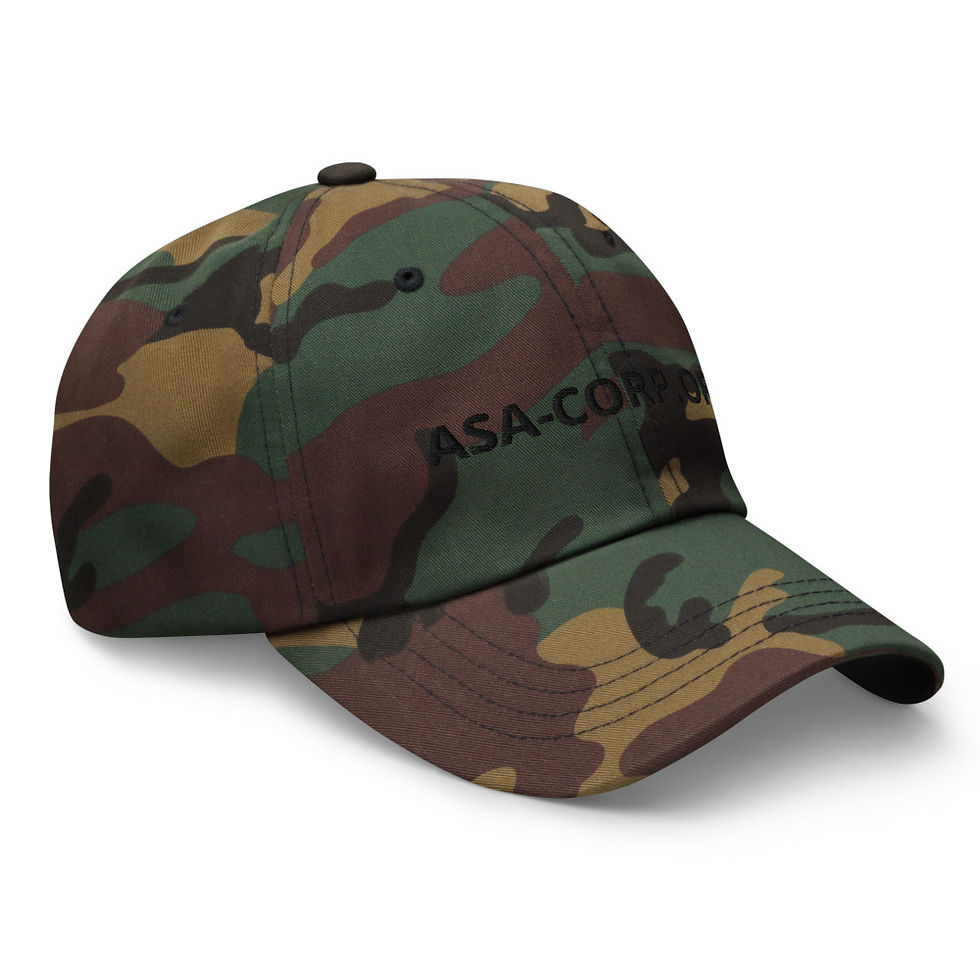 Thumbnail: Dad hat ASA-CORP.ORG black letters