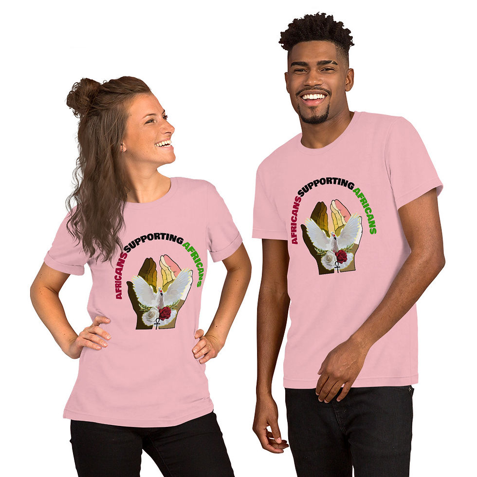 Thumbnail: Short-sleeve unisex t-shirt Double Sided w/ Black Supporting