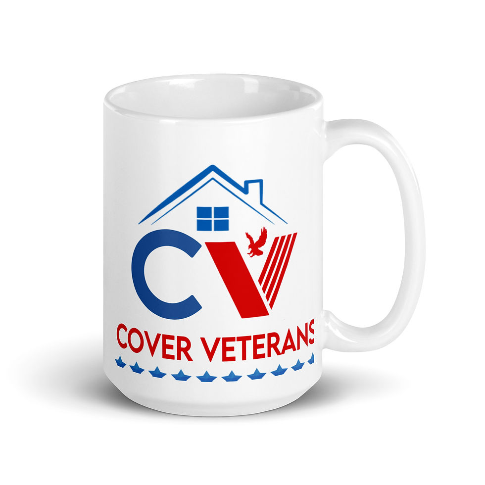 Thumbnail: Cover Veterans White glossy mug
