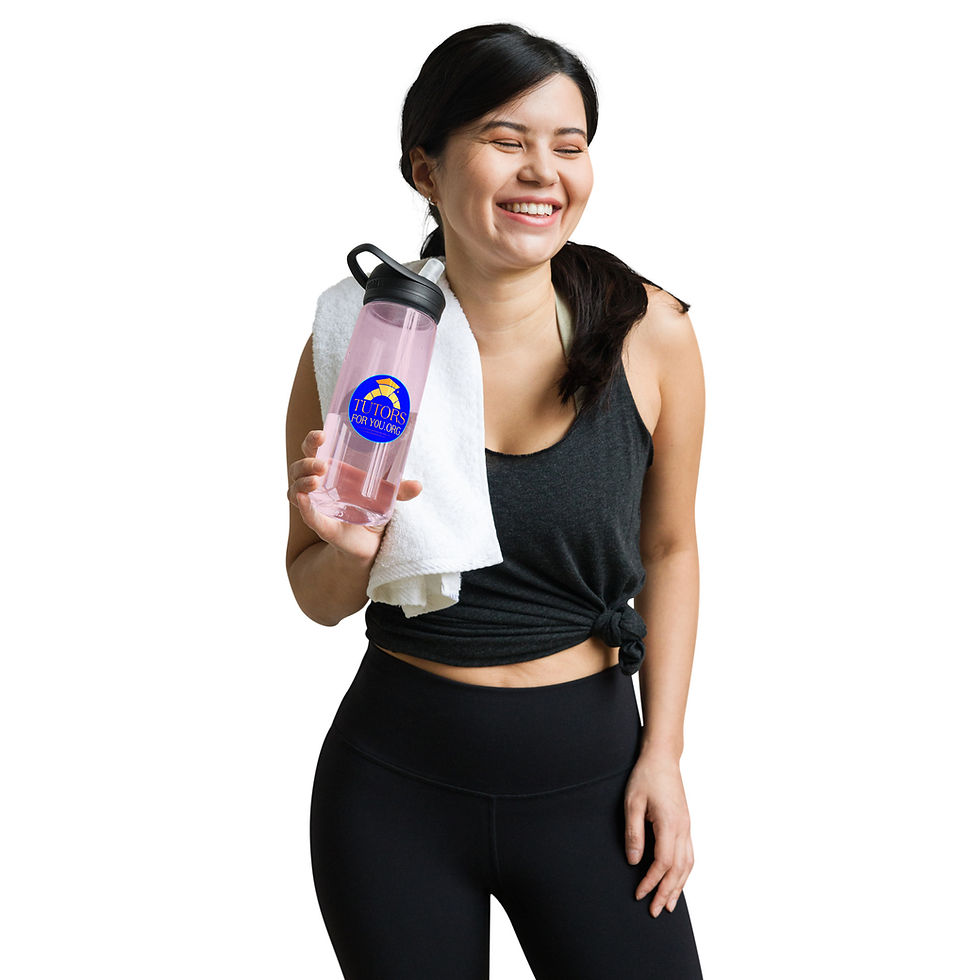 Thumbnail: Tutorsforyou.org Sports water bottle