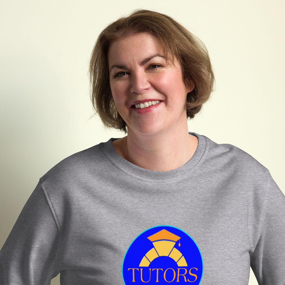 Thumbnail: Tutorsforyou.org Unisex organic sweatshirt
