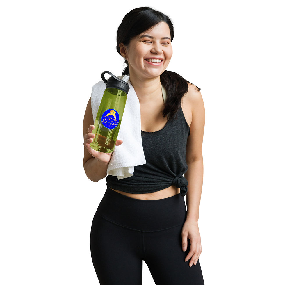 Thumbnail: Tutorsforyou.org Sports water bottle