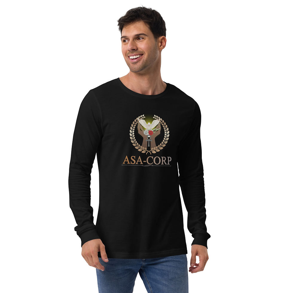 Thumbnail: ASA-CORP Unisex Long Sleeve Tee