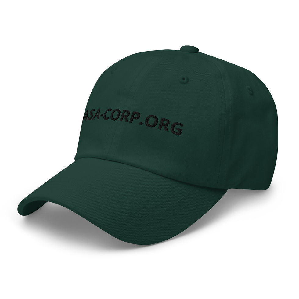 Thumbnail: Dad hat ASA-CORP.ORG black letters