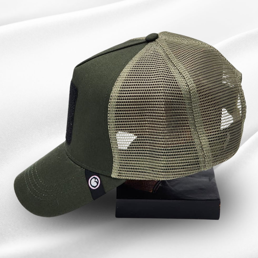 Thumbnail: Trucker Hat 001 Olive Green