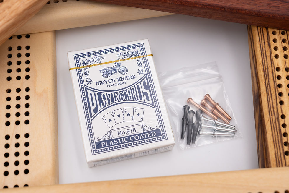 Thumbnail: Maple Sandwich Cribbage Board