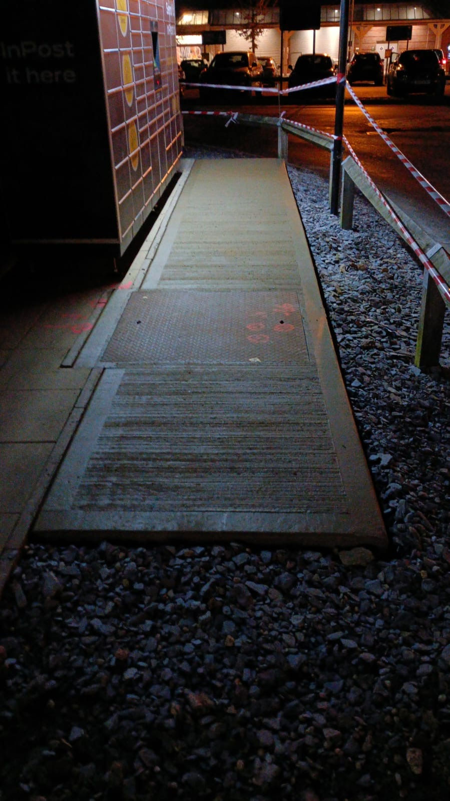 St Albans - path extension works - wc 3rd Feb