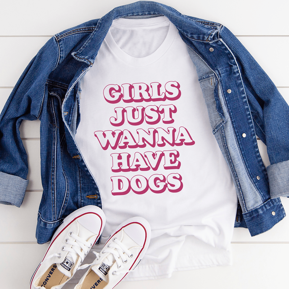 Miniaturbild: Girls Just Wanna Have Dogs Tee