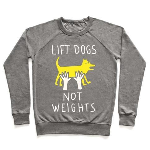 Miniaturbild: Lift Dogs Not Weights Crewneck Sweatshirt