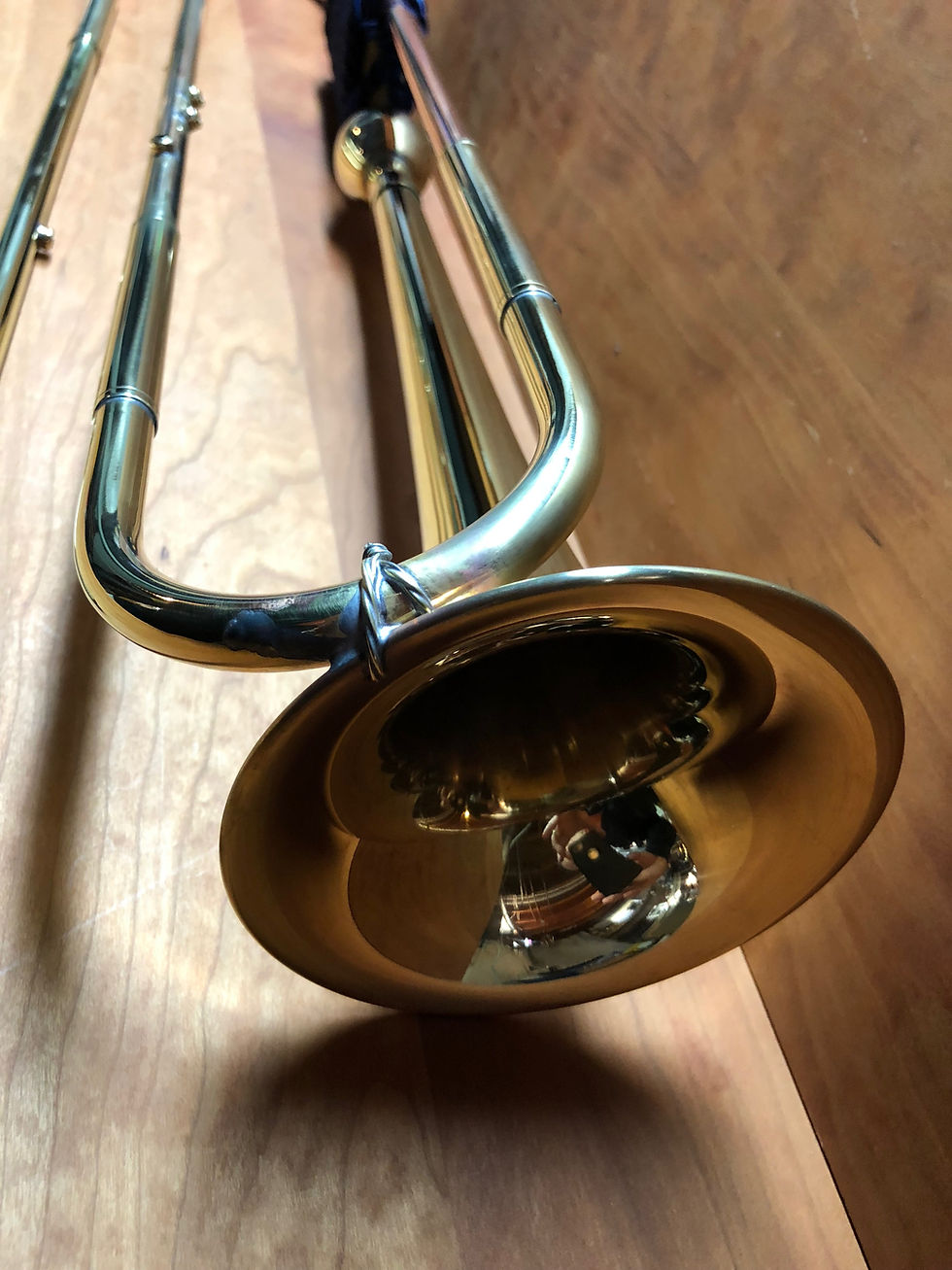 Thumbnail: Four hole natural trumpet D/Db
