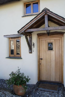 Cottage front door