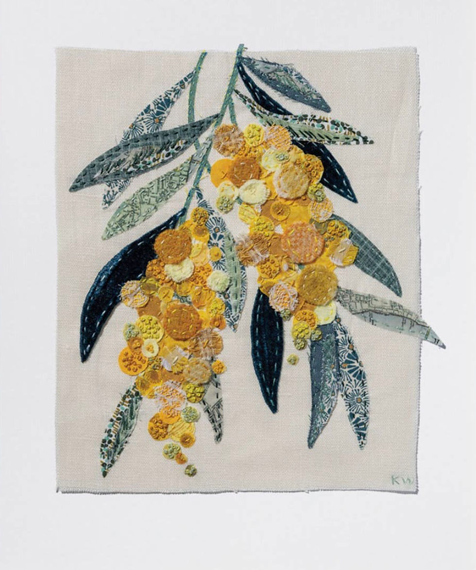 Thumbnail: Slow stitch embroidery kit