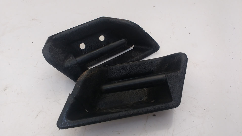 MERCEDES W124 ESTATE REAR SEATBELT GUIDE TRIMS