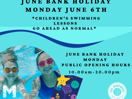 June Bank Holiday Opening Hours