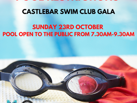 Swimming Pool Restrictions
