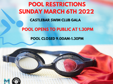 Castlebar Swim Club Gala