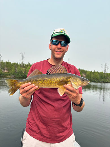 Walleye Fishing at Northern Saskatchewan Fly-In Fishing Lodge