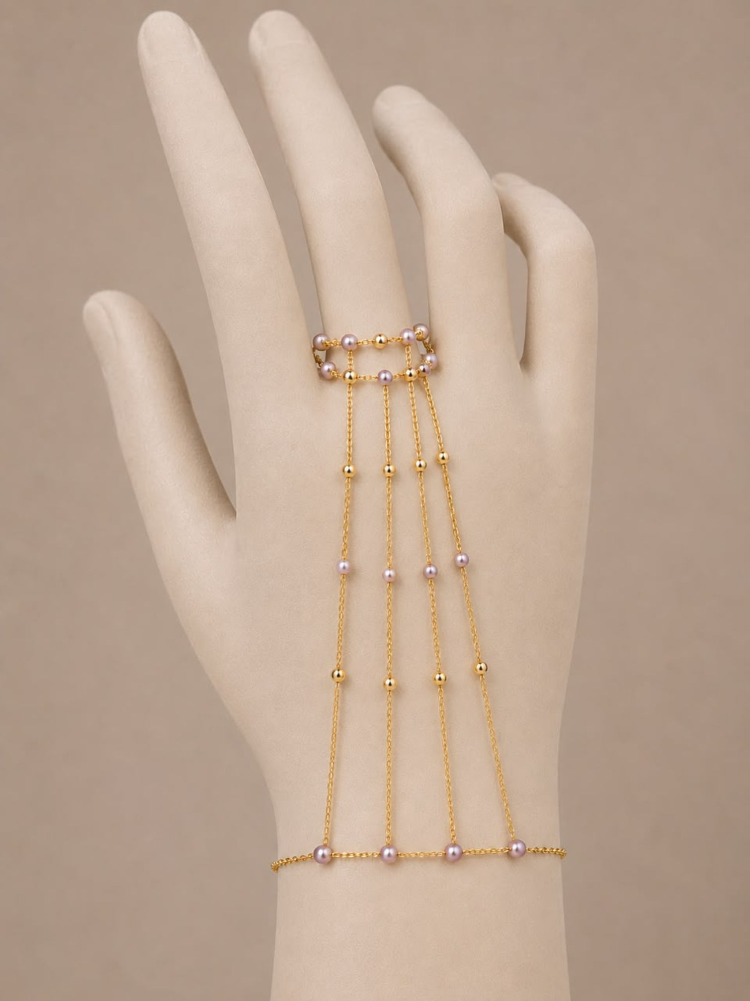 Natural Pearl Hand Chain
