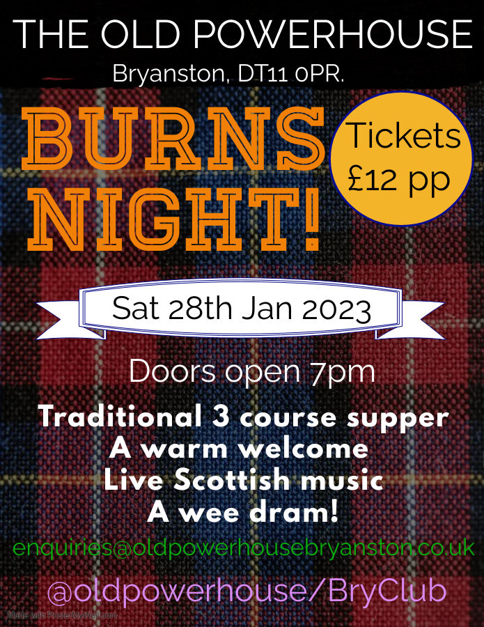 Burns Night Supper