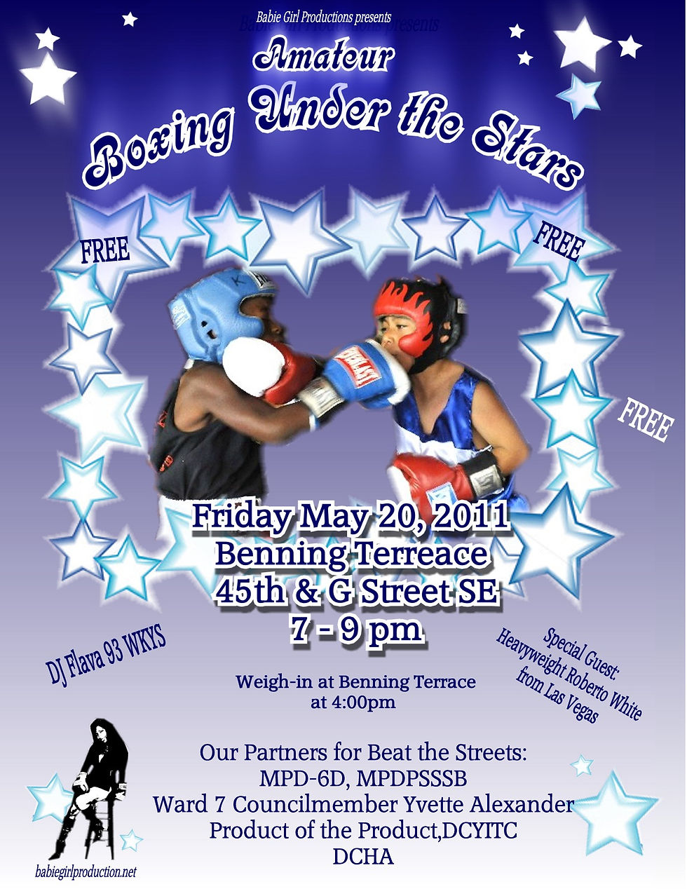boxing under the stars