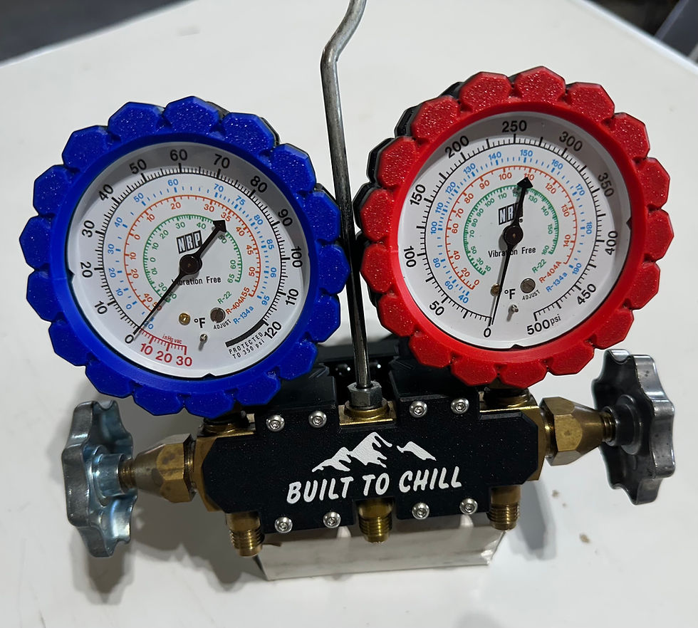 3D Printed Custom Gauge Magnetic Mount with 5 adjustments