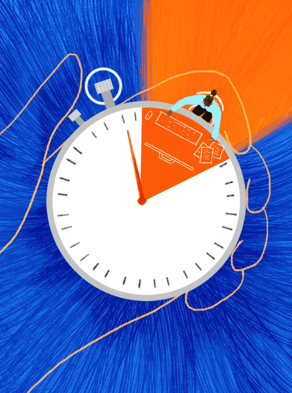 Master of Distraction Editorial Illustration