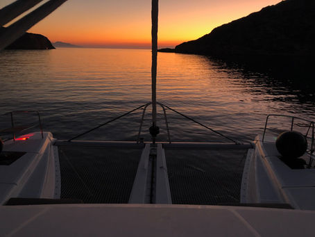 When sailing in Greece always be aware of the weather forecast