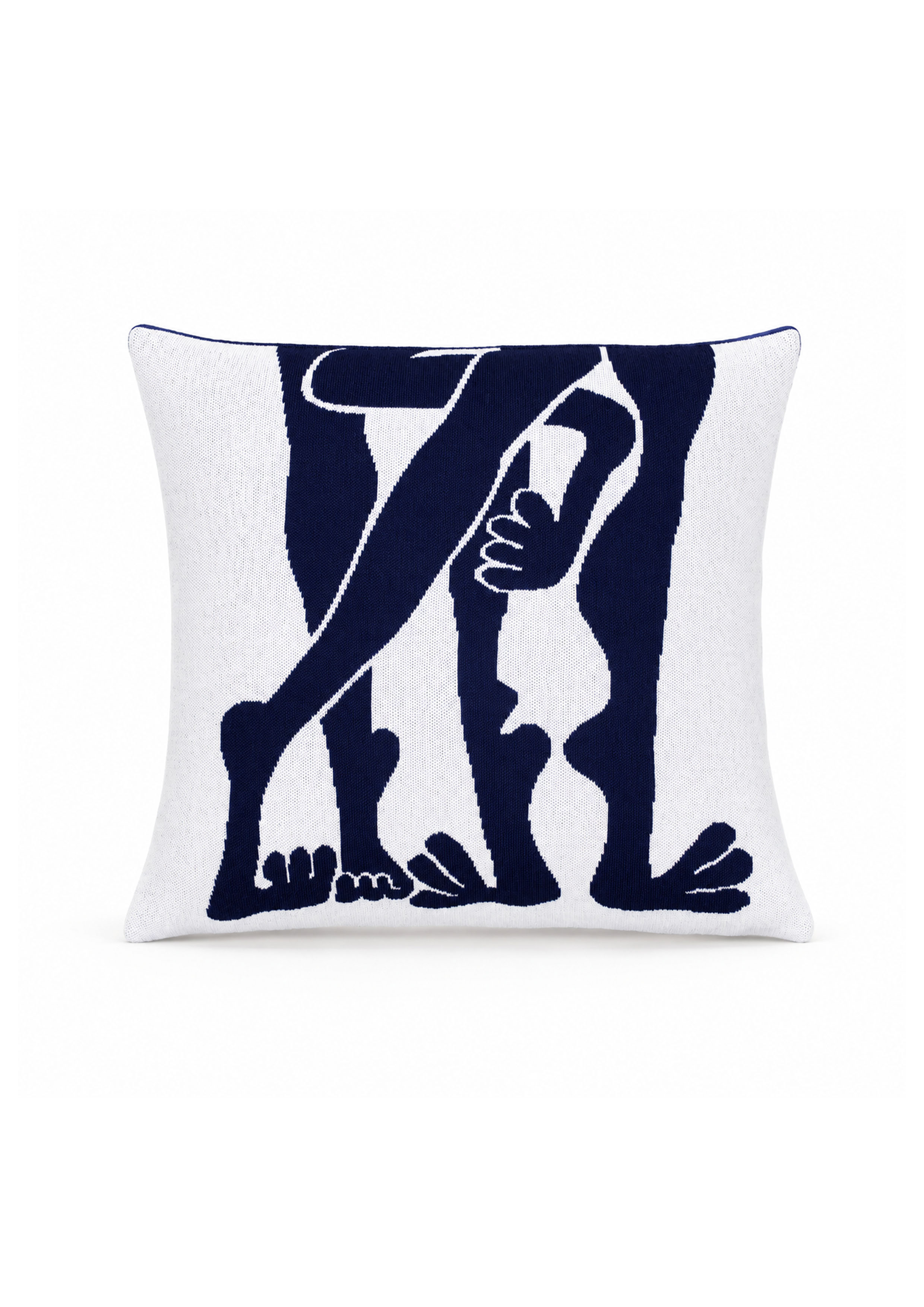 Housse de coussin ANNA - Jacquard tricoté 50x50cm — Maille Home